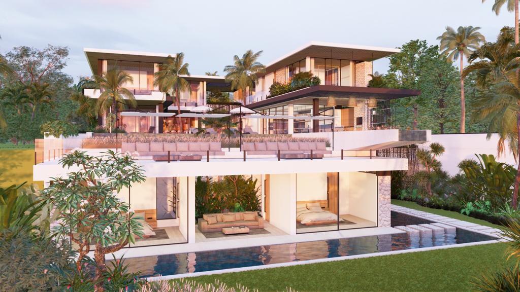 OCEANFRONT 7 BEDROOM VILLA FOR SALE FREEHOLD IN NUSA LEMBONGAN BE-325 